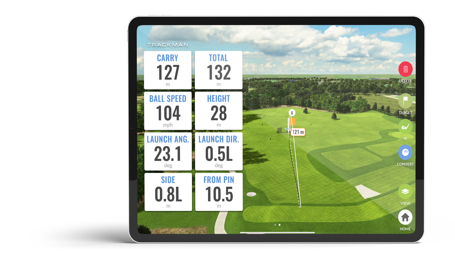Player analyzing data